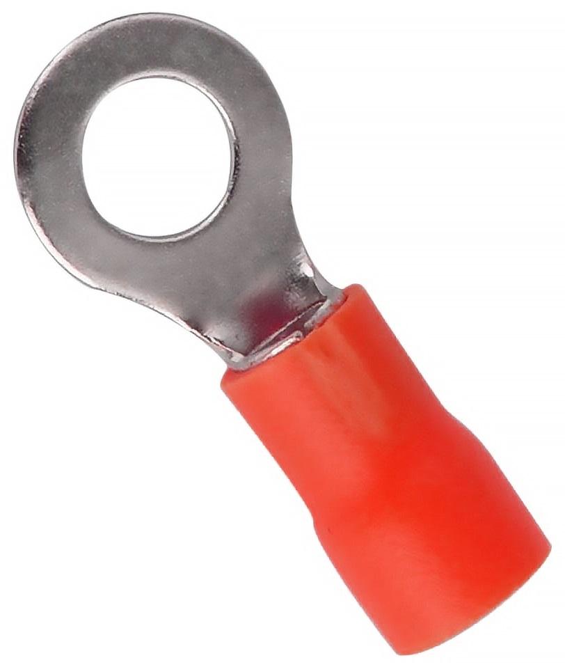 Terminal de Olhal Isolado Vermelho 4,3mm