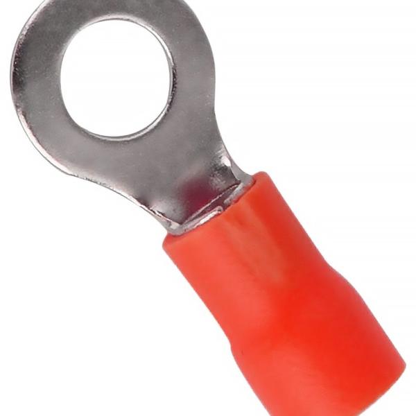 Terminal de Olhal Isolado Vermelho 4,3mm