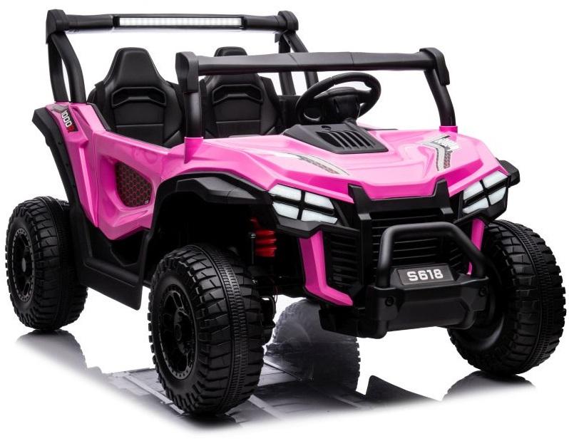 Carro Elétrico S618 4x4 (2 Lugares) Rosa