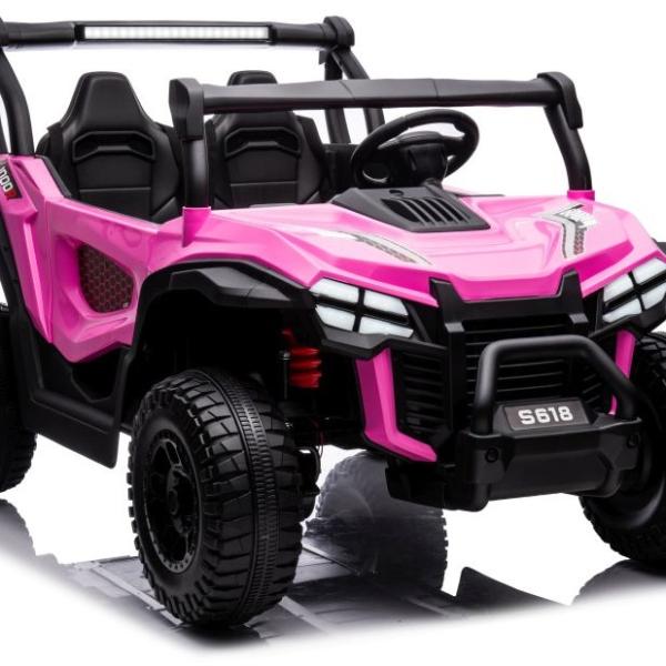 Carro Elétrico S618 4x4 (2 Lugares) Rosa
