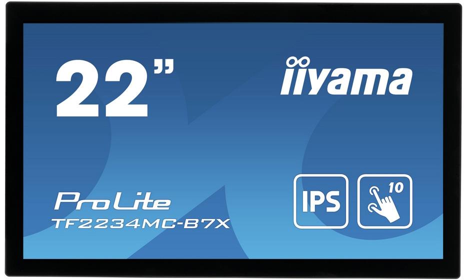 Monitor Touch ProLite IPS LED 21.5 TF2234MC - B7X Full HD (Preto) - IIYAMA