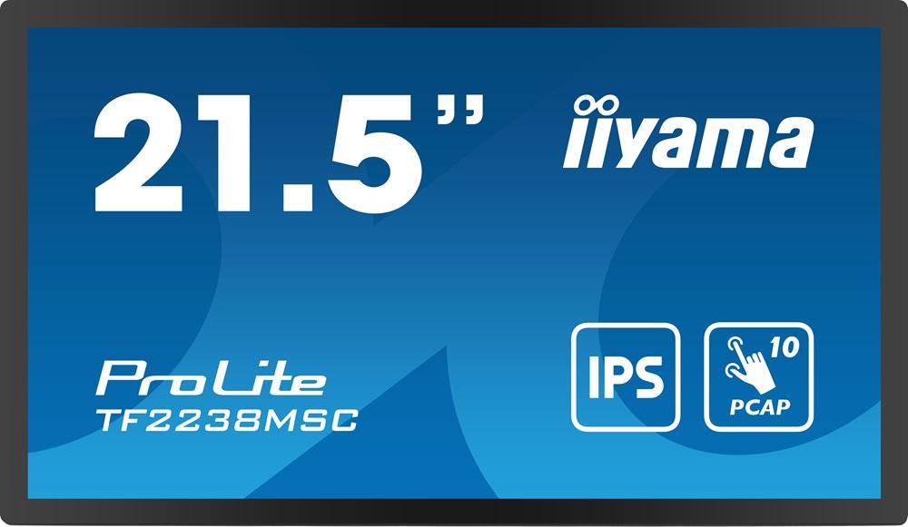 Monitor ProLite IPS LED 22 600 cd/m² Full HD (Preto) - IIYAMA