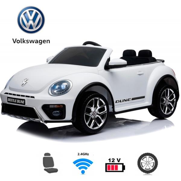 Carro Elétrico Volkswagen Beetle Dune (monolugar) Branco