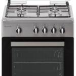 Fogão MonoBloco a Gás Gás Butano / Propano 4 Bocas + Forno 49L TFF5052X.2 (Inox) - TELEFAC