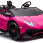 Carro Elétrico Lamborghini Aventador Roadster SV 24V (Rosa)