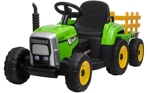 Trator Elétrico p/ Criança (Monolugar) Verde