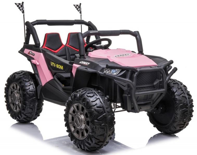 Carro Elétrico UTV - BOM (Dois Lugares) Rosa