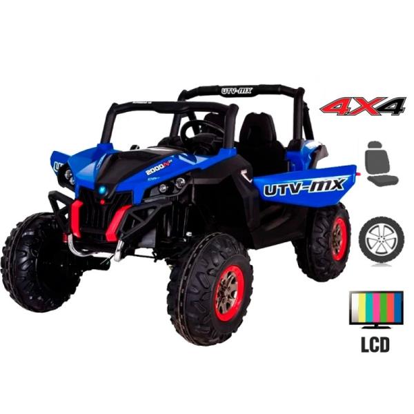 Carro Elétrico Buggy XM - 4x4 (Dois Lugares) Azul