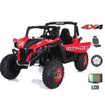 Carro Elétrico Buggy XM - 4x4 (Dois Lugares) Vermelho