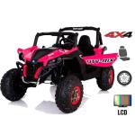 Carro Elétrico Buggy XM - 4x4 (Dois Lugares) Rosa