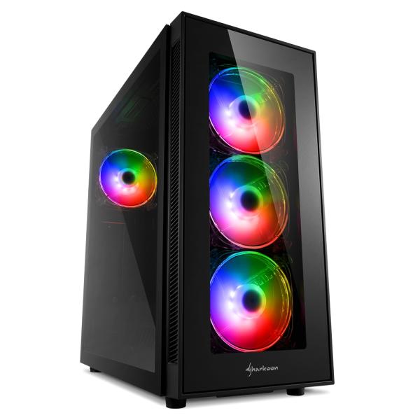 Caixa ATX Sharkoon TG5 Pro RGB (Preta)