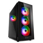 Caixa ATX Sharkoon TG5 Pro RGB (Preta)