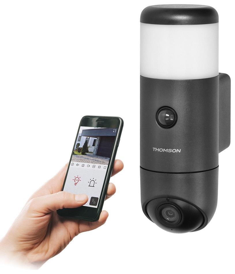 Câmara IP Motorizada Wi - Fi 1080p IP65 c/ Iluminação - THOMSON