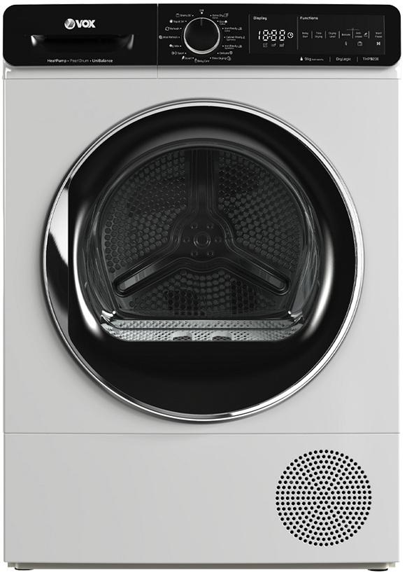 Máquina de Secar Roupa THP920E Bomba de Calor 9Kg (Branco) - VOX