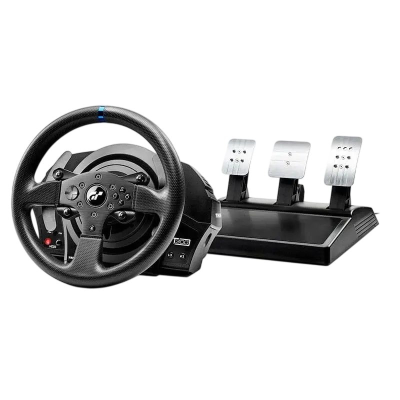 Volante T300 RS GT Edition (Gran Turismo) PS5/ PS4/ PS3/ PC (Preto/ Inox) - THRUSTMASTER