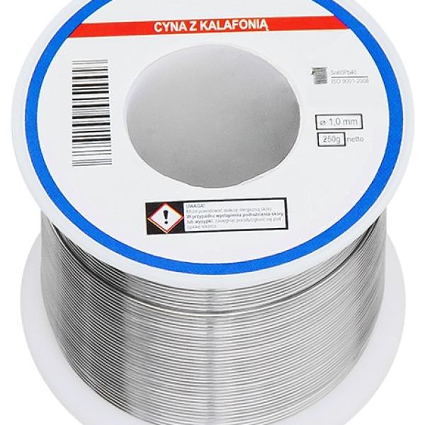 Rolo de Solda 60/40 1mm (250g)