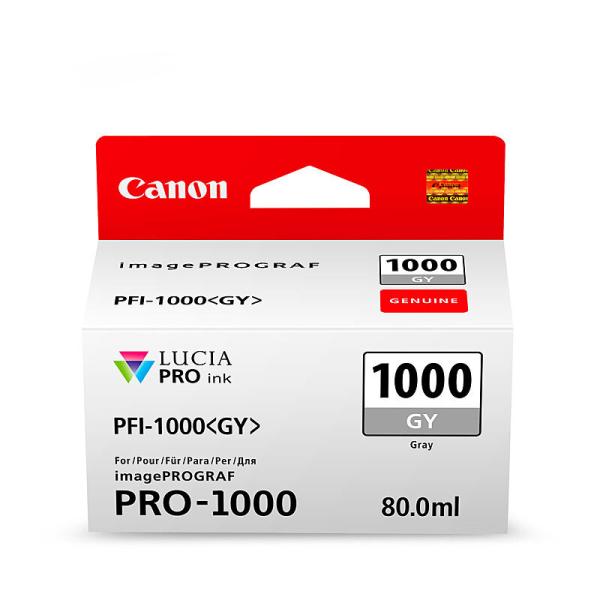 Tinteiro Original Canon PFI1000 Cinza — Recondicionado