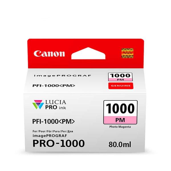 Tinteiro Original Canon PFI1000 Magenta Photo — Recondicionado
