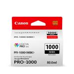 Tinteiro Original Canon PFI1000 Preto Mate — Recondicionado