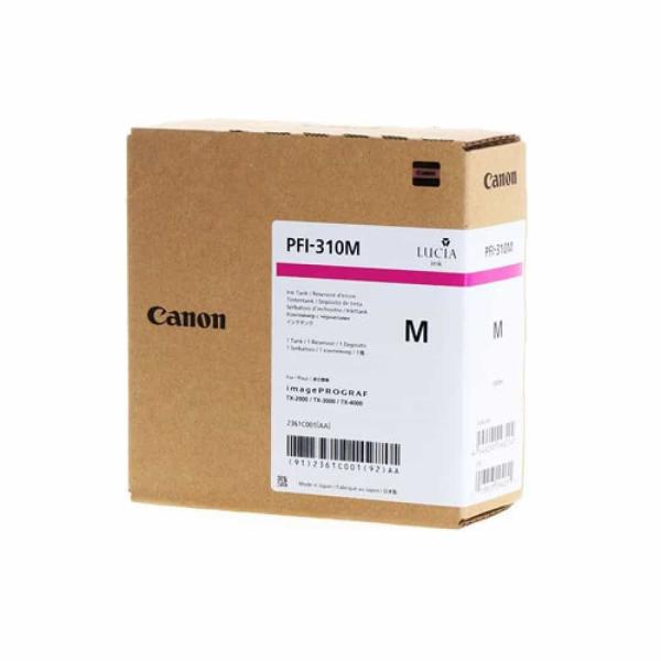 Tinteiro Original Canon PFI310 Magenta — Recondicionado