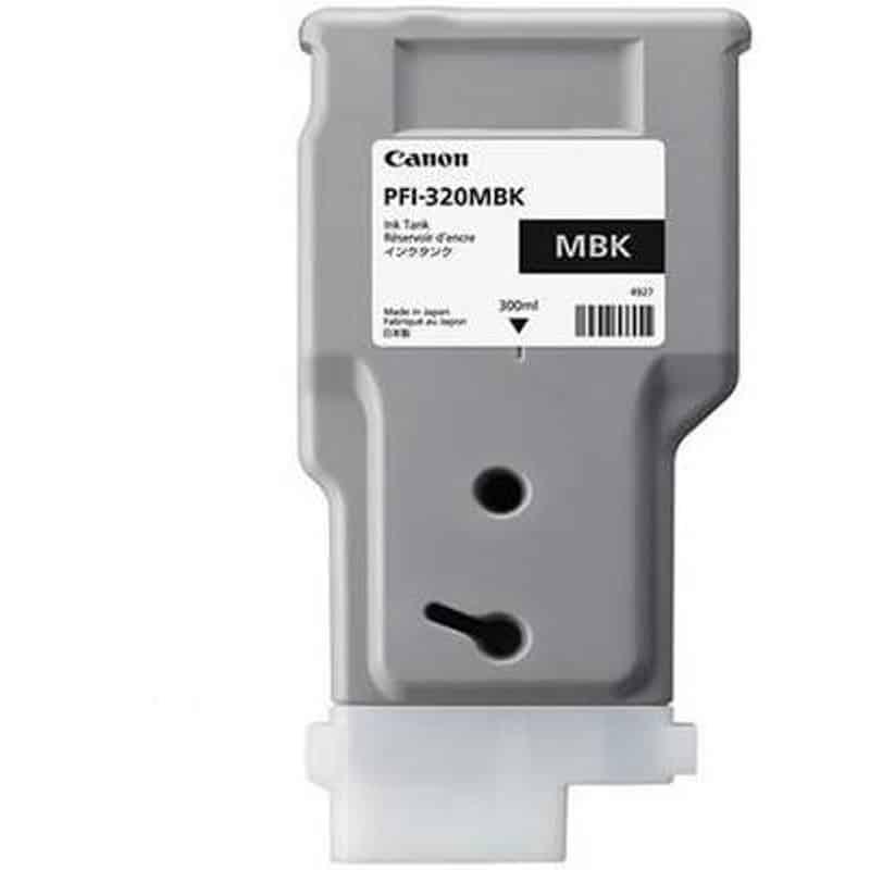 Tinteiro Original Canon PFI320 Preto Mate - Recondicionado