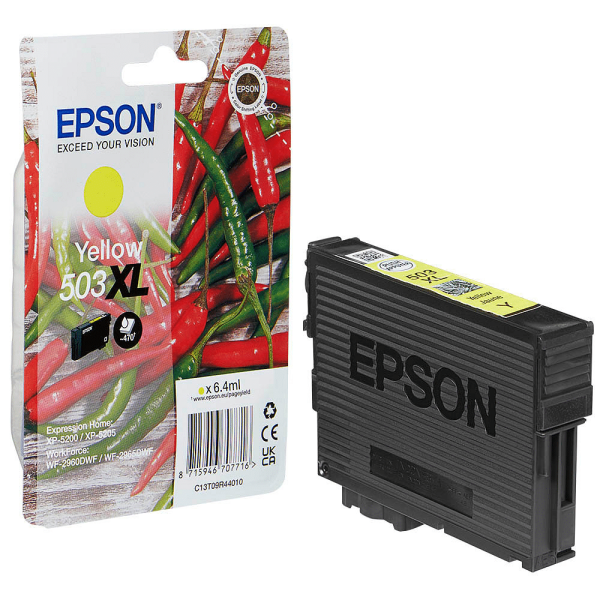 Tinteiro Original Epson 503XL Amarelo — Recondicionado