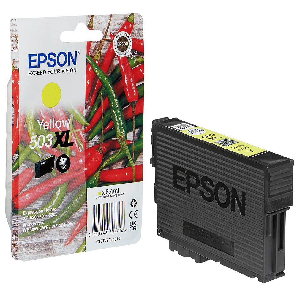 Tinteiro Original Epson 503XL Amarelo — Recondicionado