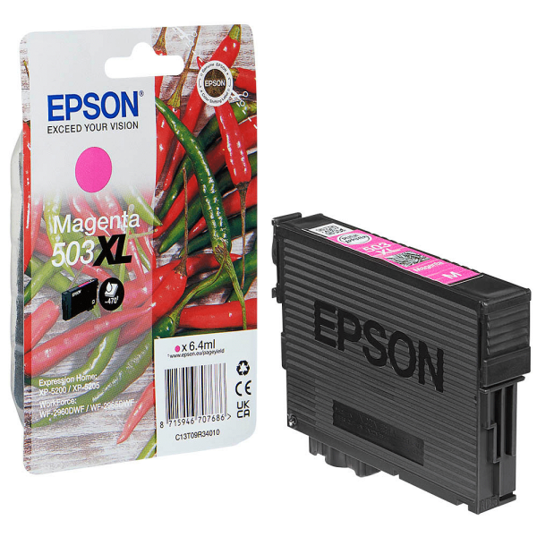 Tinteiro Original Epson 503XL Magenta — Recondicionado
