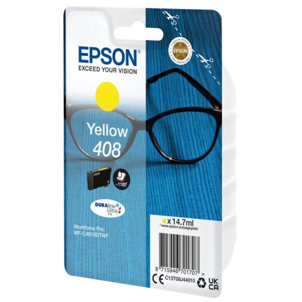 Tinteiro Original Epson nº408 Amarelo — Recondicionado
