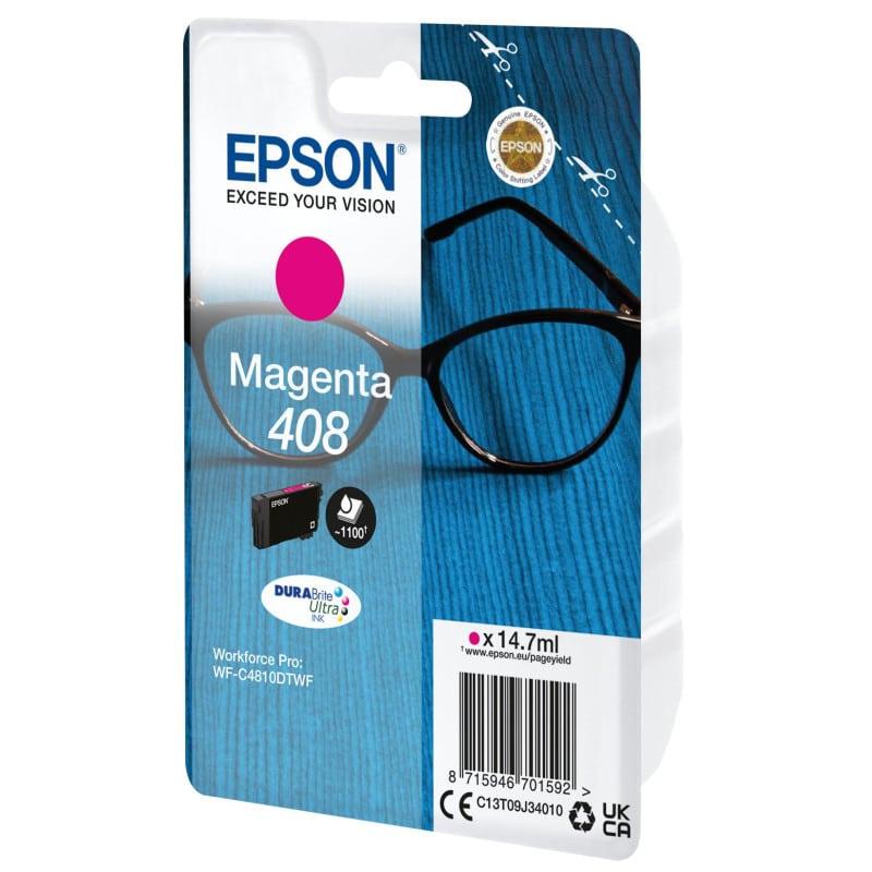 Tinteiro Original Epson nº408 Magenta — Recondicionado