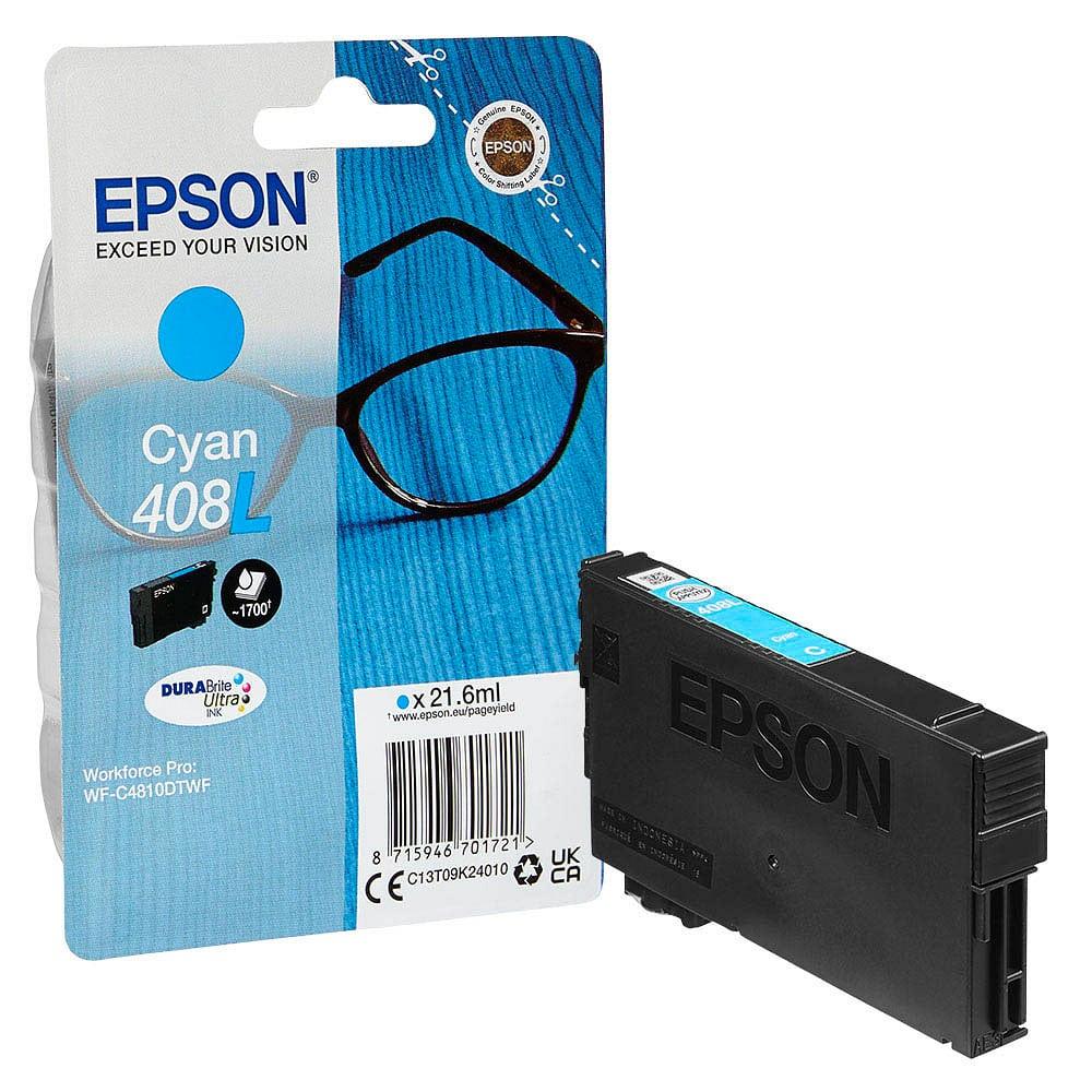 Tinteiro Original Epson nº408L Azul — Recondicionado