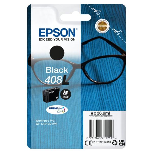 Tinteiro Original Epson nº408L Preto — Recondicionado