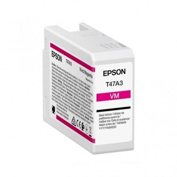 Tinteiro Original Epson T47A3 Magenta Vivido — Recondicionado