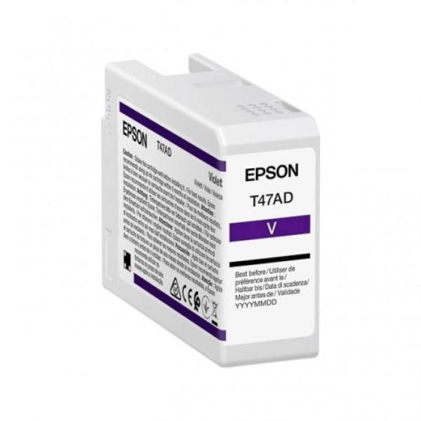 Tinteiro Original Epson T47AD Violeta — Recondicionado