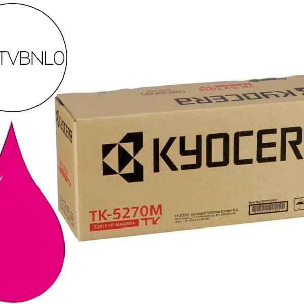 Toner TK - 5270M p/ Ecosys M6230 / 6630Cidn (Magenta) - KYOCERA