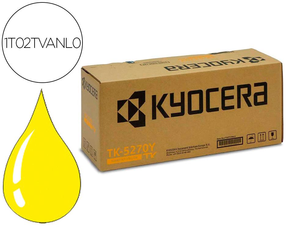 Toner TK - 5270Y p/ Ecosys M6230 / 6630Cidn (Amarelo) - KYOCERA