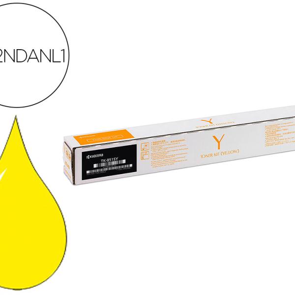 Toner TK - 8515Y p/ Taskalfa 5052Ci / 6052Ci (Amarelo) - KYOCERA