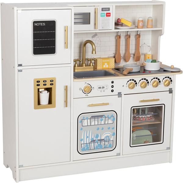 Super Cozinha DeLuxe Madeira 13 pcs 3+ - WOODEN TOYS