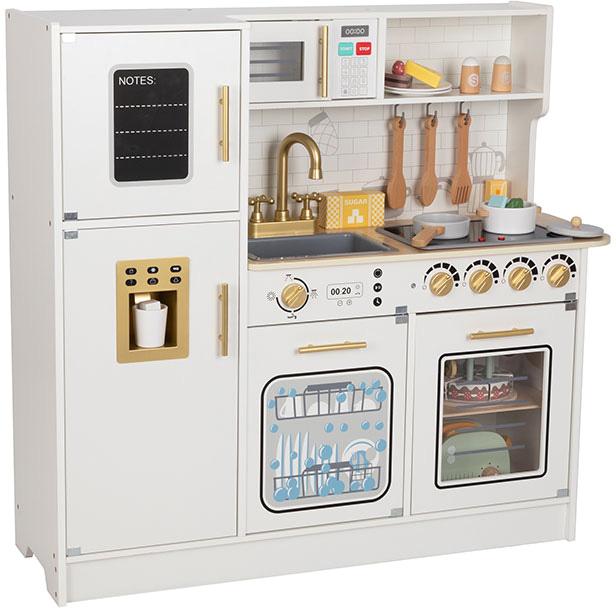 Super Cozinha DeLuxe Madeira 13 pcs 3+ - WOODEN TOYS
