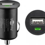 Ficha p/ Auto Isqueiro c/ USB 5V 1A - GOOBAY