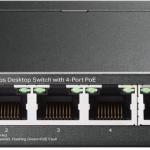Switch 5 Portas 10/100Mbps UnManaged PoE+ TL - SF1005LP (4x Portas PoE) - TP - LINK — Recondicionado