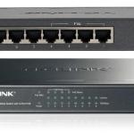 Switch 8 Portas Gigabit c/ 4 Portas PoE - TP - LINK