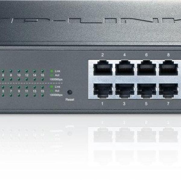 Switch 16 Portas Gigabit Rack - TP - LINK