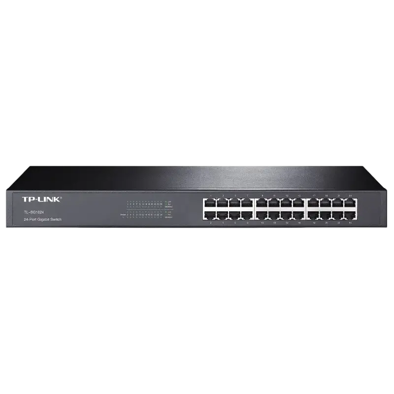 Switch 24 Portas Gigabit Rack - TP - LINK