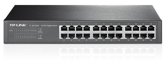 Switch Rack 24 Portas 10/100/1000Mbps - TP - LINK