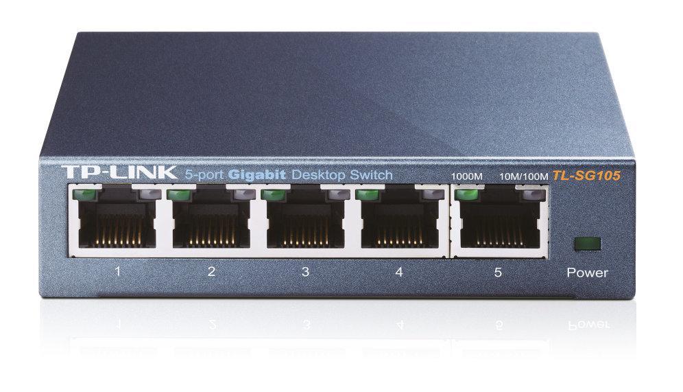 Switch 5 Portas Gigabit - TP - LINK