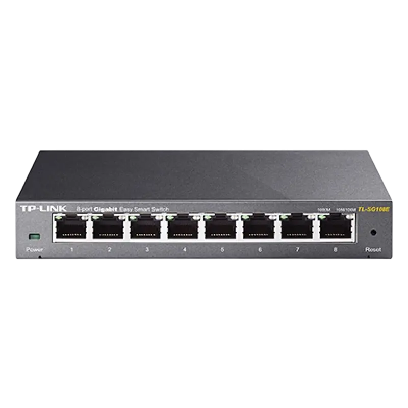 Switch 8 Portas Gigabit Smart - TP - LINK