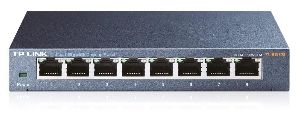 Switch GIGABIT 8 Portas - TP - LINK