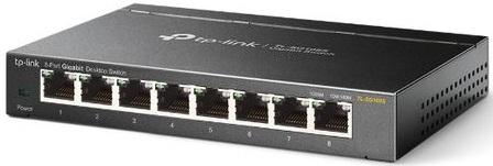 Switch 8 Portas 10/100/1000Mbps TL - SG108S - TP - LINK