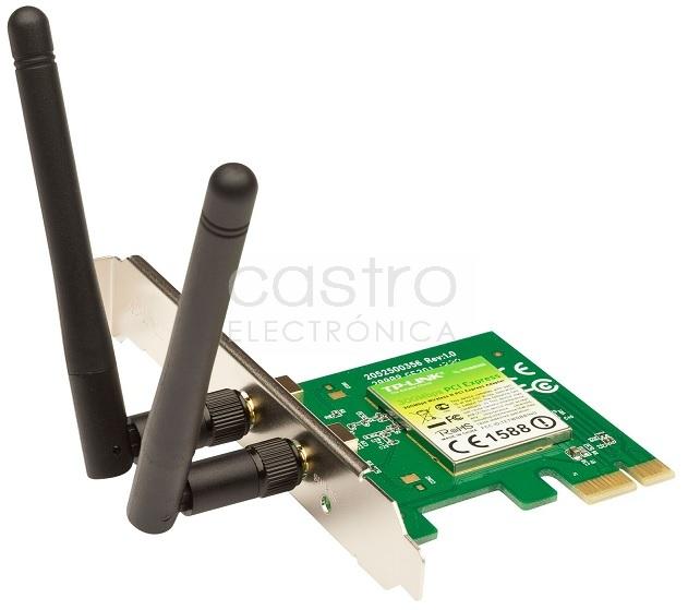 Placa Rede PCI - E Wireless 300Mbps - TP - LINK